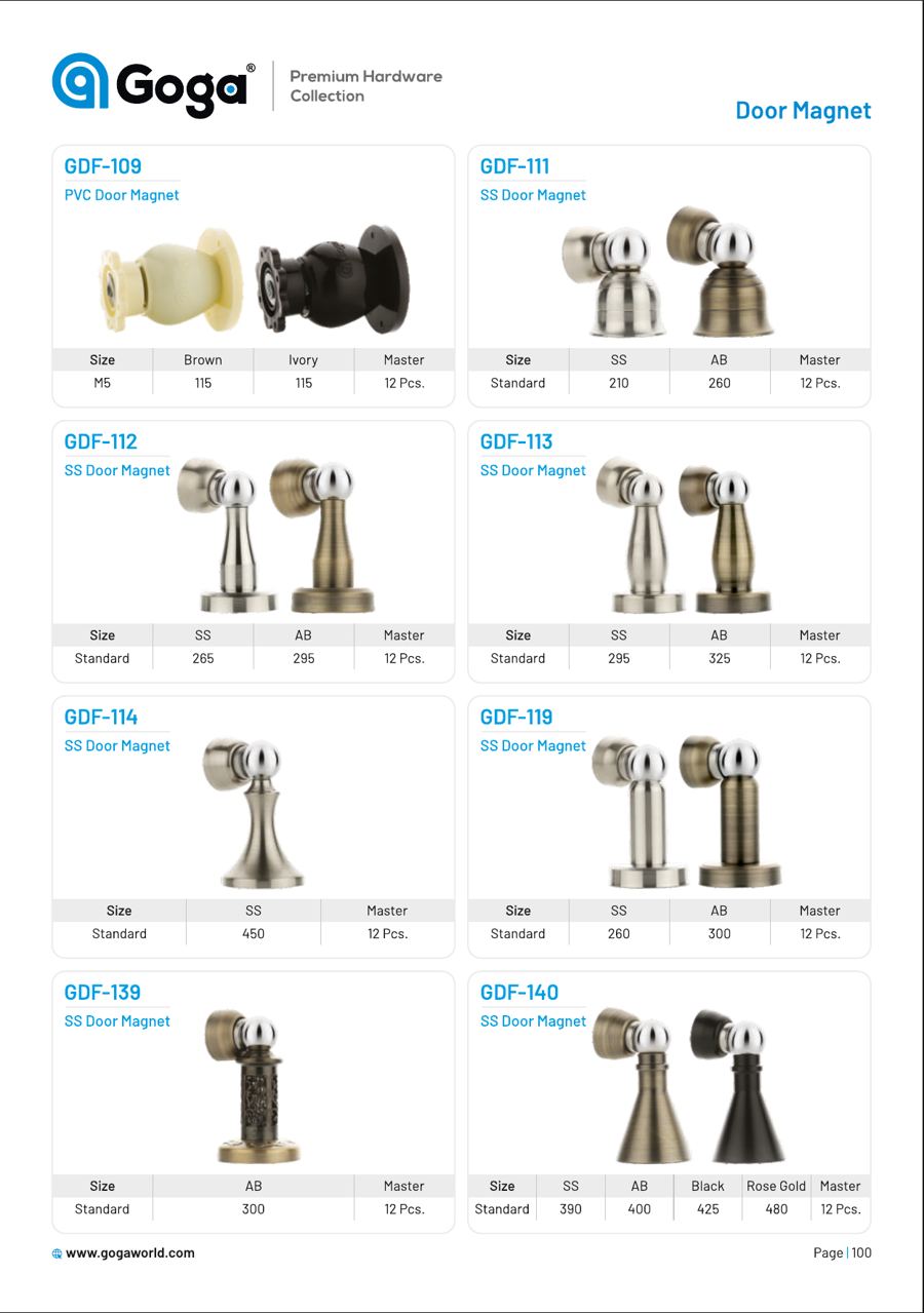 GDF-109 PVC Door Magnet in 