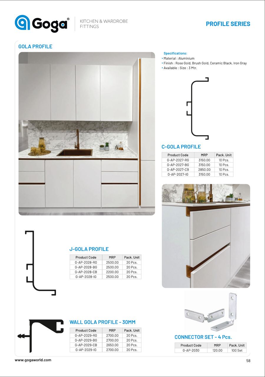 Goga Aluminium Profiles